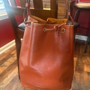 Louis Vuitton Brown Epi Leather Shoulder Bag